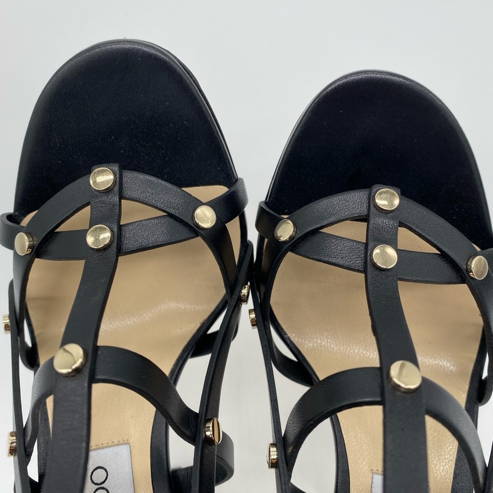 Jimmy Choo‎ Tina Studded Cage Sandals EU 38 - Picture 7 of 9